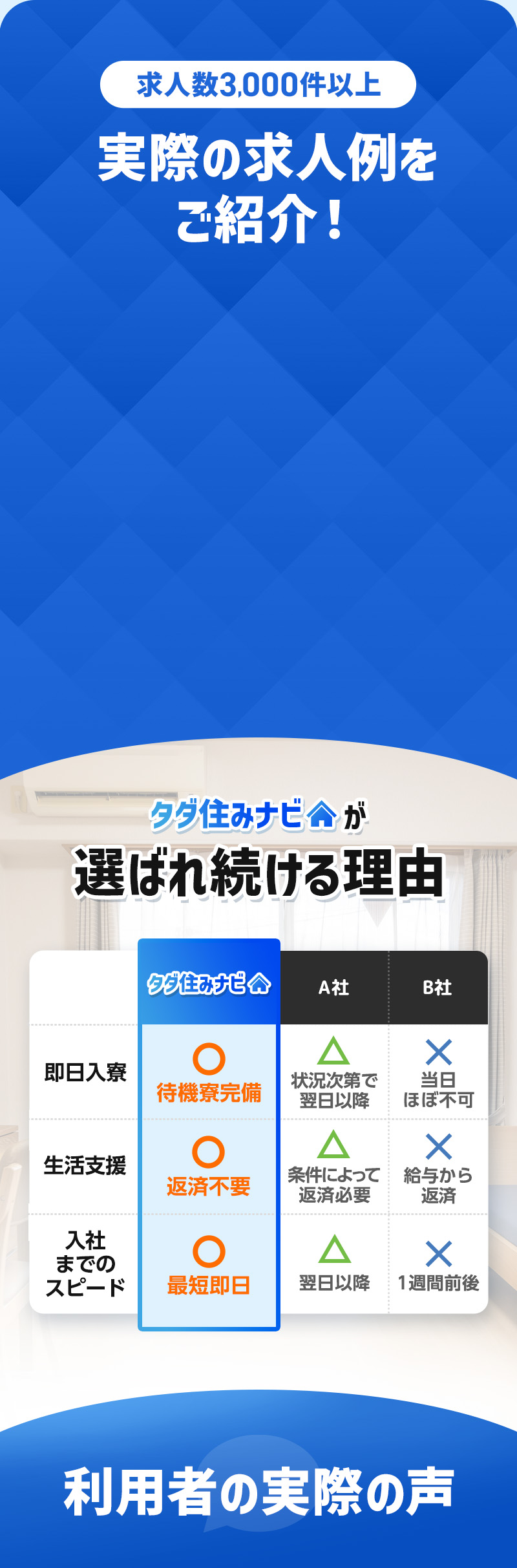 求人数3000件以上。実際の求人例をご紹介！
